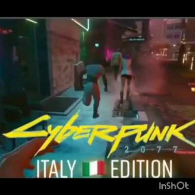 Cyberpunk 2077 Italy edition