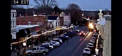 Coming through! (Feb. 14 LaGrange, Kentucky)