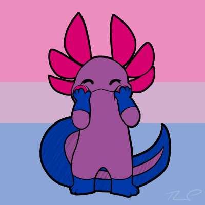 Happy National Bi Day!!! <3 (OC)