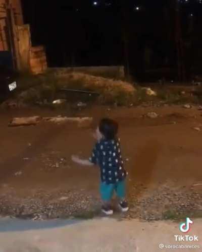 Lets give a child a firework