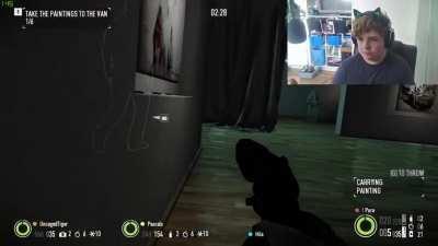 When you're not very stealthy