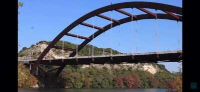 Guy jumps off of insanely tall bridge into water and fractures skull.