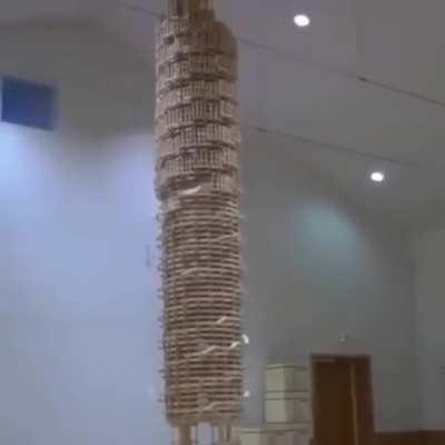 Ruining these kapla blocks is so fun to watch!