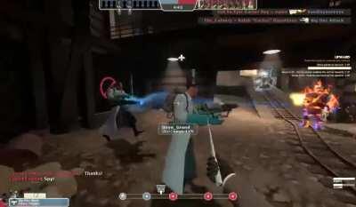 I got my first real chain stab.