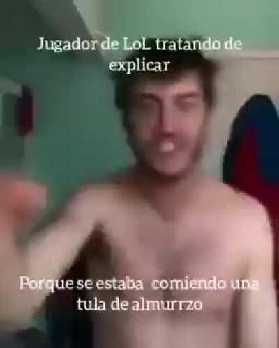 Joder otro meme de jugadores de lol
