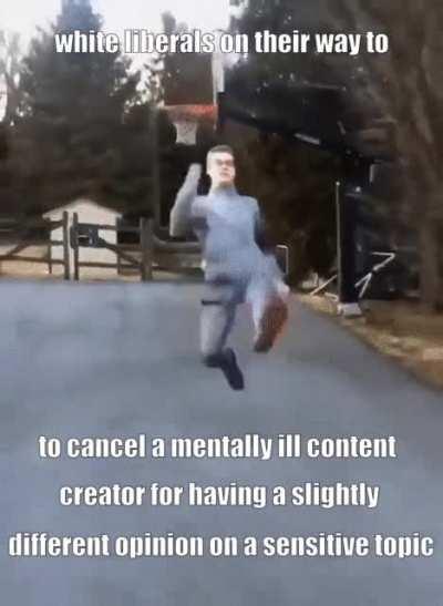 This is coming from a white liberal btw