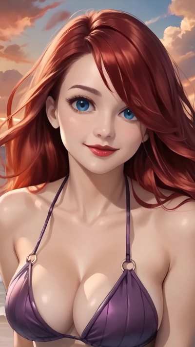 🌊Ariel is still waiting for you on the shore of the ocean of desires!