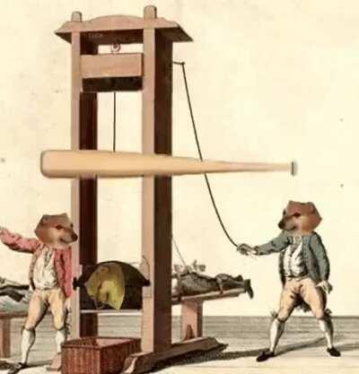Execution of horny. Circa 1850