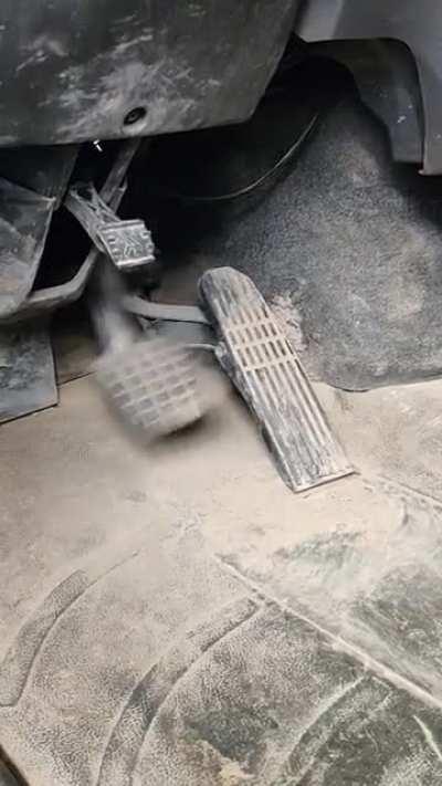 Brake pedal seems to kick back every now and then...