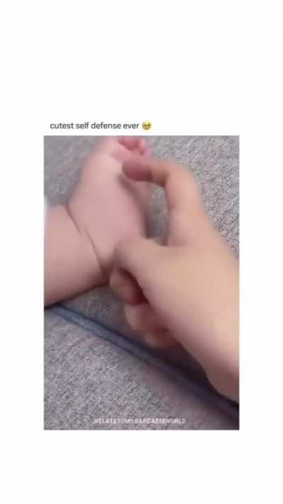 Cutest self defense ever