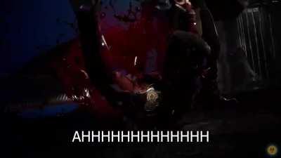 My boy in MK1 was voice acting the fatality so hard, he made one of the most realistic explosion sounds I've ever heard by a human mouth 🔊