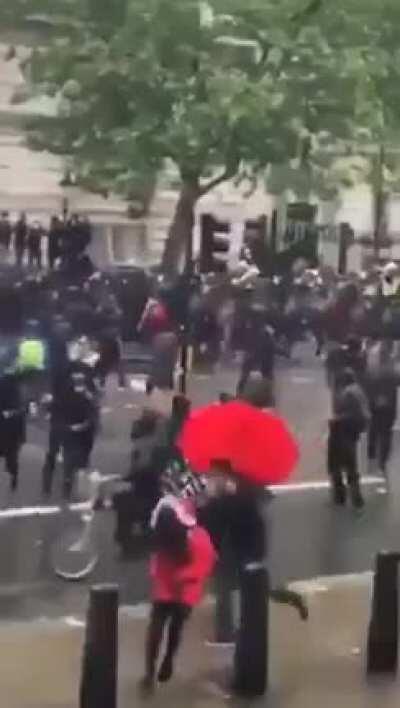 WCGW if I bring a horse to a crowded place and then charge towards the protesters