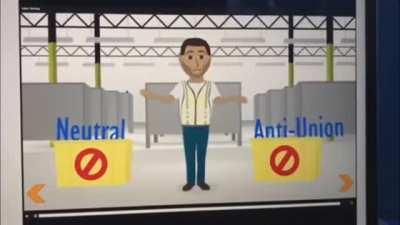 We are not anti-union, but we are not neutral either