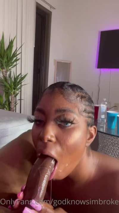 she don't suck dick, she eat it tf up Get Her full length tapes in Comments