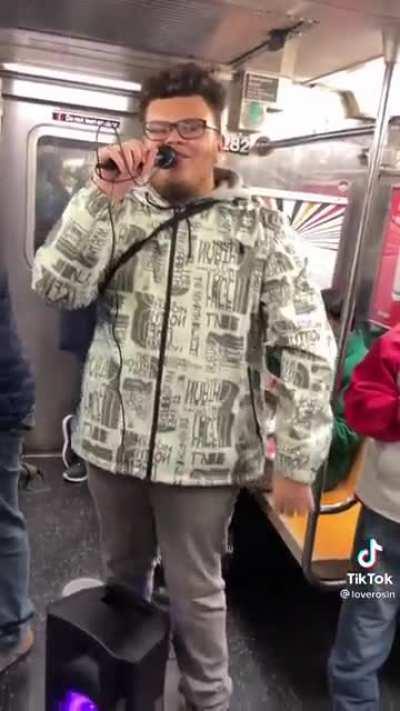 NYC’s Greatest Subway Stand-Up Act!
