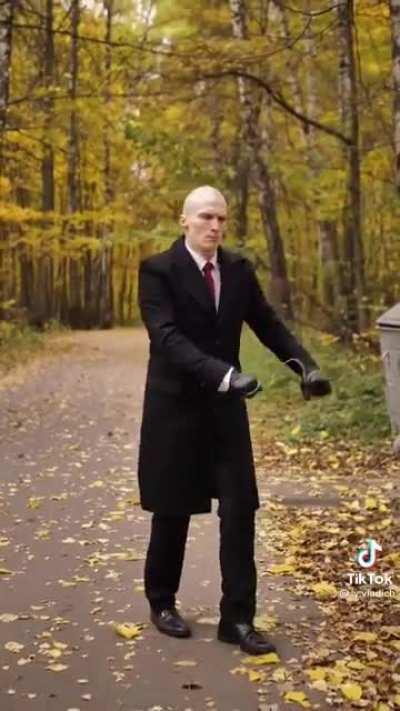 Kevin after he kills everyone on the map