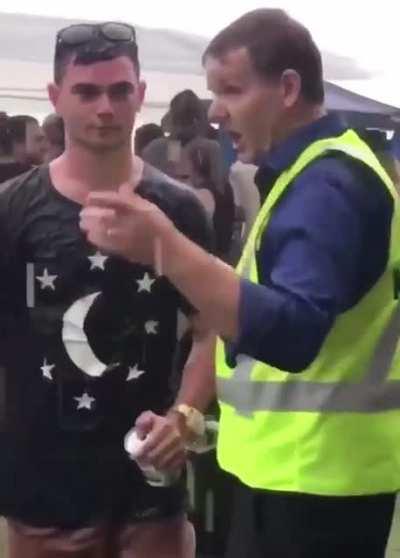 Wow, look at this puddle