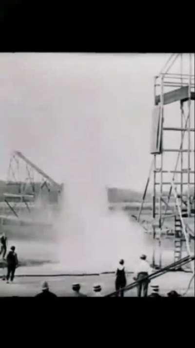Horse Diving in 1920s