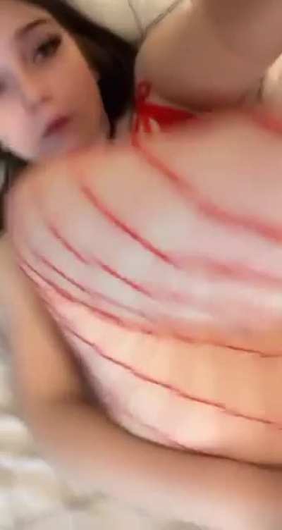 Shoving my favorite toy in my wet little pussy