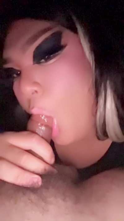 See how I made his cock nice and wet before he fucked me? Very mindful, very demure 