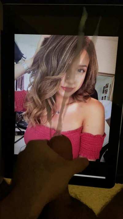 Believe it or not, this is my first time ever jerking off to Pokimane. Definitely won't be my last.