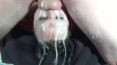 Absolutely brutal facefucking