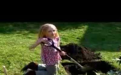 Why you digging such a big hole