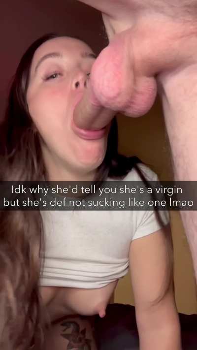 I think she's done this before