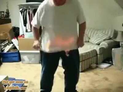 Yeah I should definitely set my pants on fire