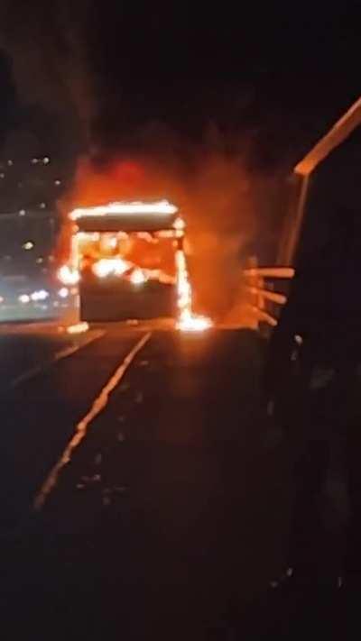 The 232 bus I was on earlier blew up on the Westgate today