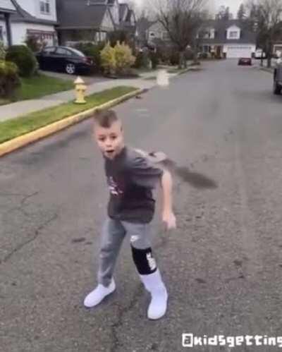 A nice bonk to the head