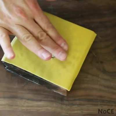Ravioli making in action.