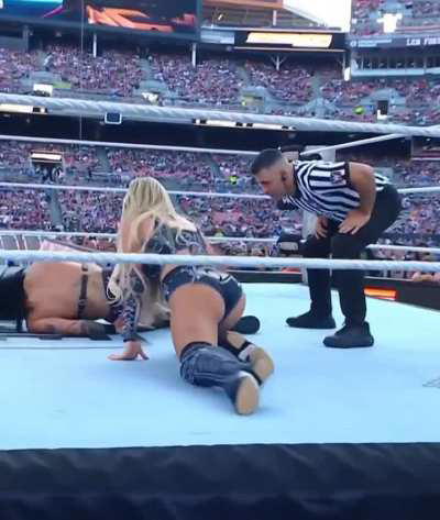 Rhea Ripley wedgie 
