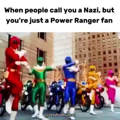 Terroriser is just a Power Ranger fan
