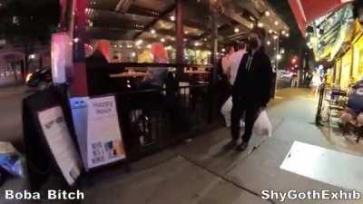 Hitting the bar district with my friend, do you think we're dress for the occasion?