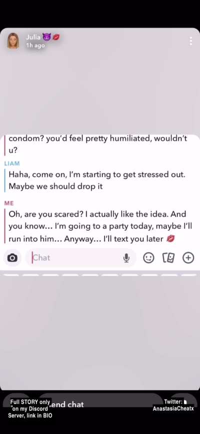 You told her about your fantasy and now you're scared? Well, she wasn't fantasizing, she was actually doing it. She cheated on him after he opened up to her with his fantasies. PREVIEW.