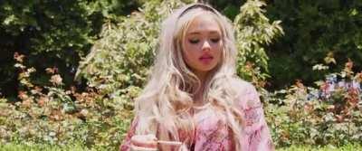 in the flower garden