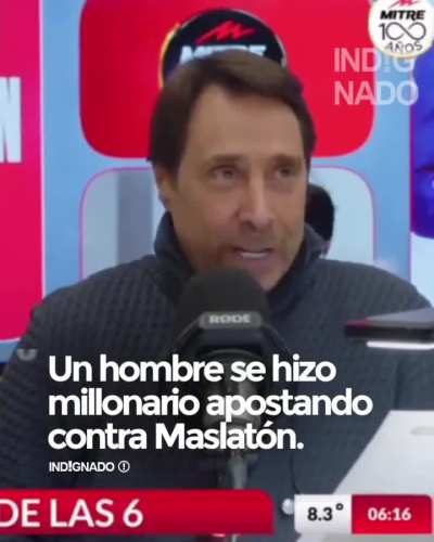 Moraleja: no hacer nada que diga Maslaton