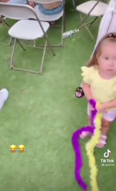 There is a baby inside