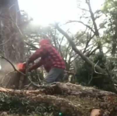 As a commenter said: his penis is now an 'innie'