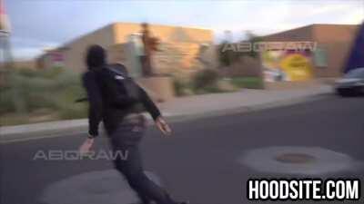 3 Guys Fight, But One Has a Gun