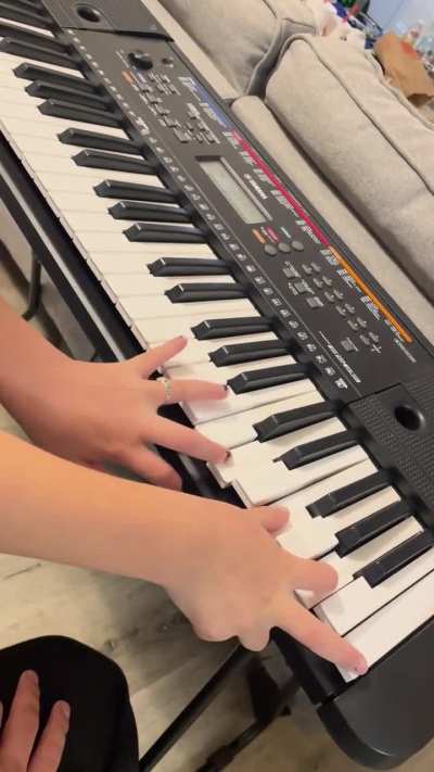 When your little cousin hits that Em11 b9 b13 chord