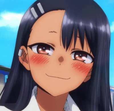 Nagatoro looked so happy when Senpai asked her to go with him