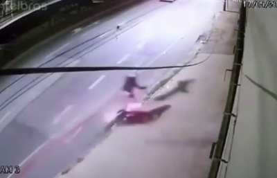 leaked CCTV Footage of Trells Bike Crash when he lost his arm  