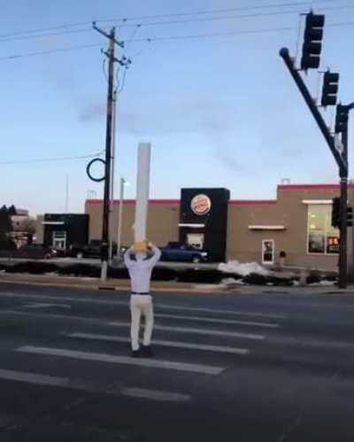 Doug Dimmadome, owner of the Dimsdale Dimmadome has to eat too