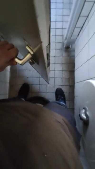 This small toilet cabin