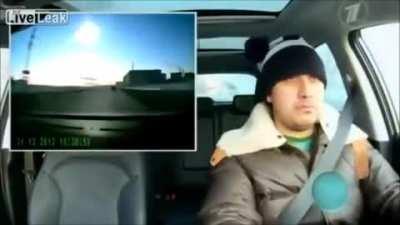 Russian Dude's Reaction To A Meteor