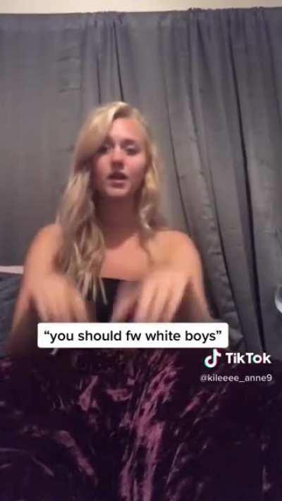 You should fw white boys🤢