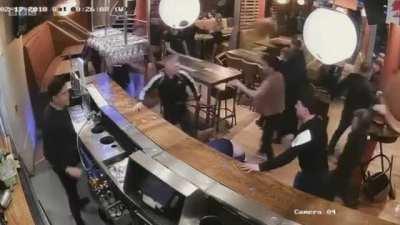 A normal night in an english pub