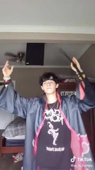 Why do people on tiktok do this?